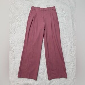 Sezane Cillian trousers solidarity creation size 6 Pink